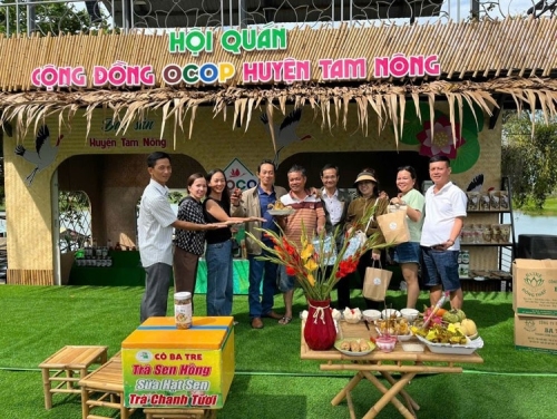 Đồng Tháp: Tích cực xây dựng các sản phẩm OCOP
